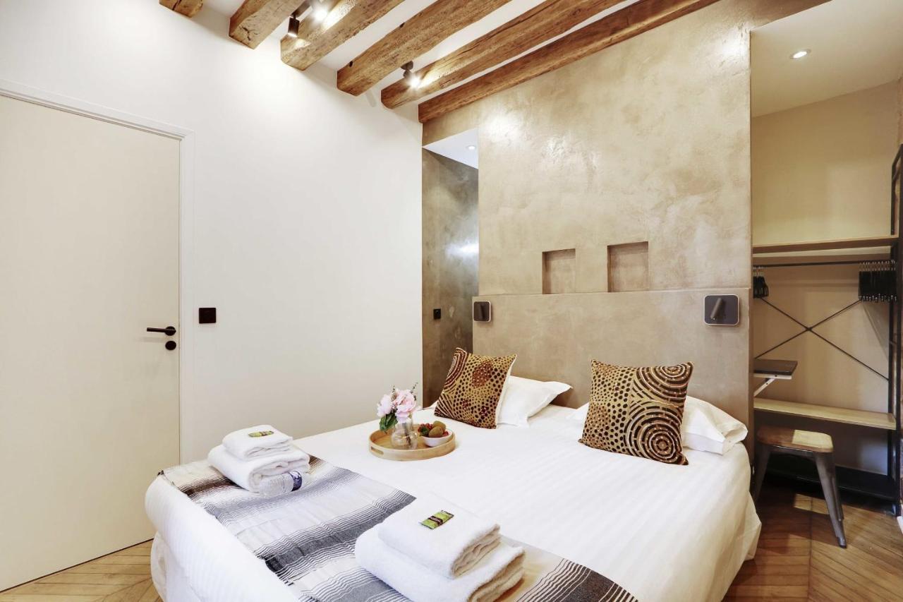 Authentic Apartment - 1Br-4P - Le Marais Paris Eksteriør bilde