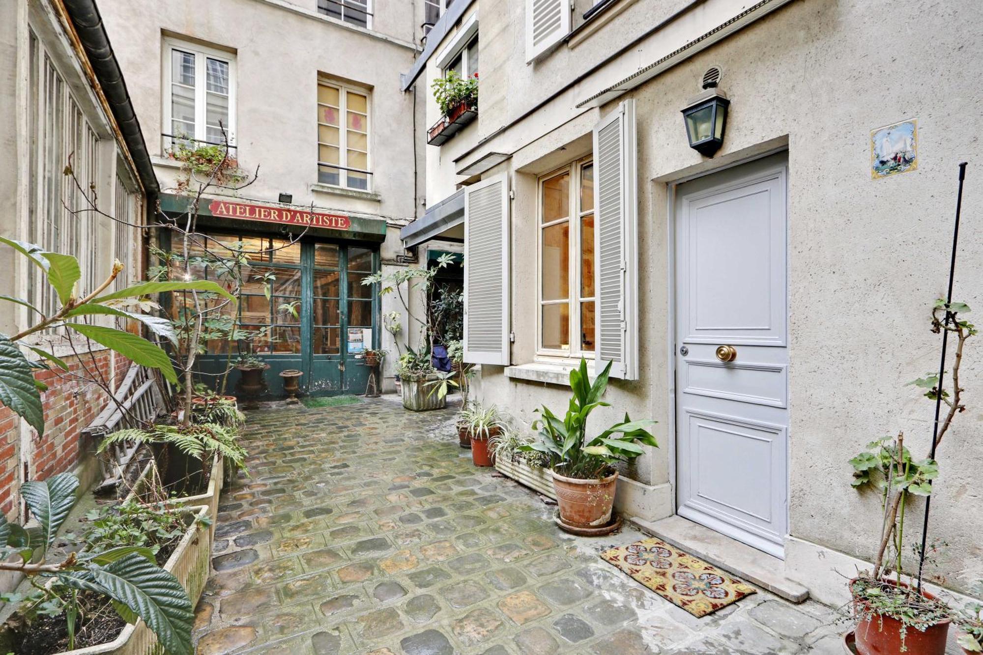 Authentic Apartment - 1Br-4P - Le Marais Paris Eksteriør bilde