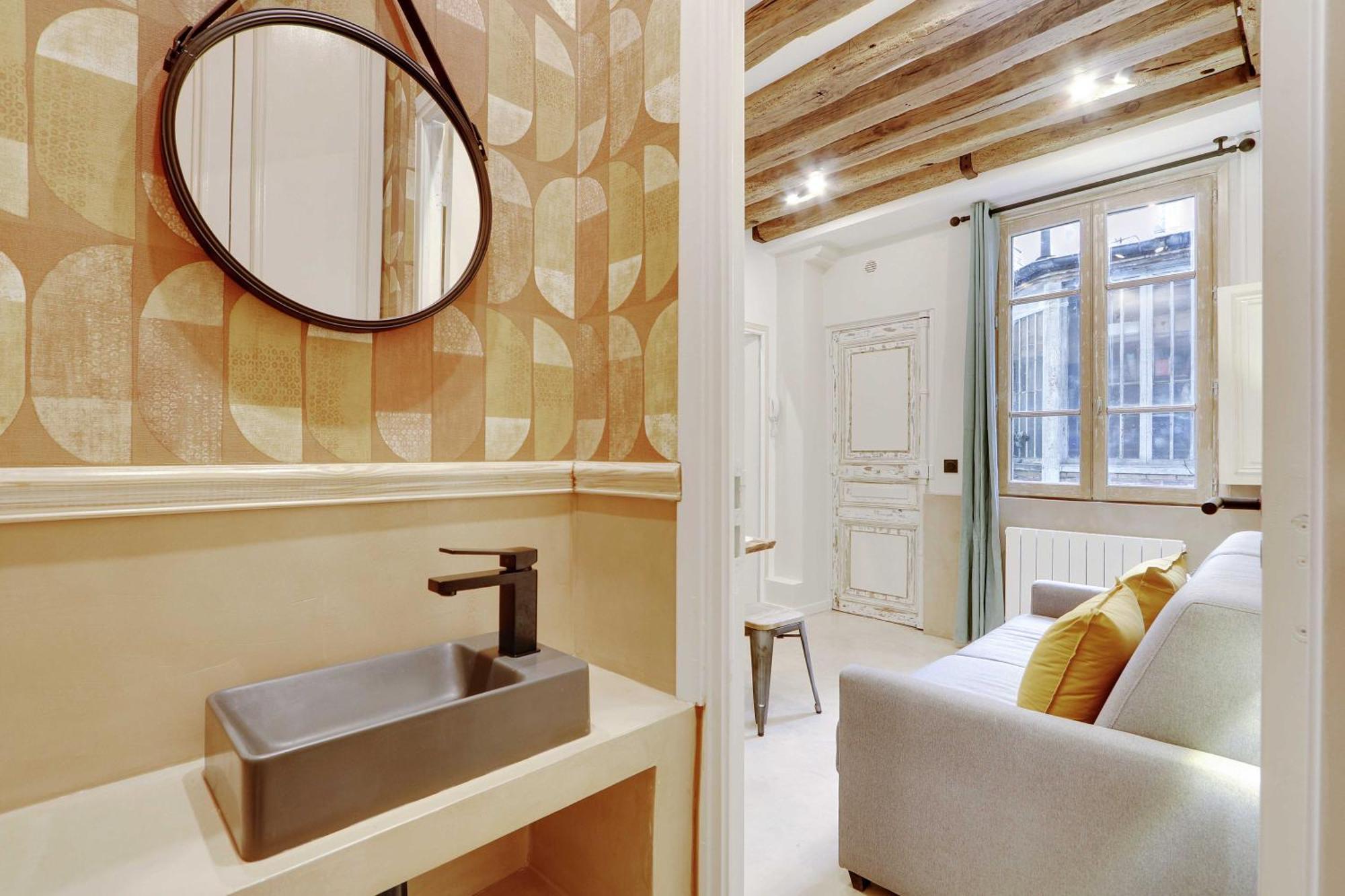 Authentic Apartment - 1Br-4P - Le Marais Paris Eksteriør bilde