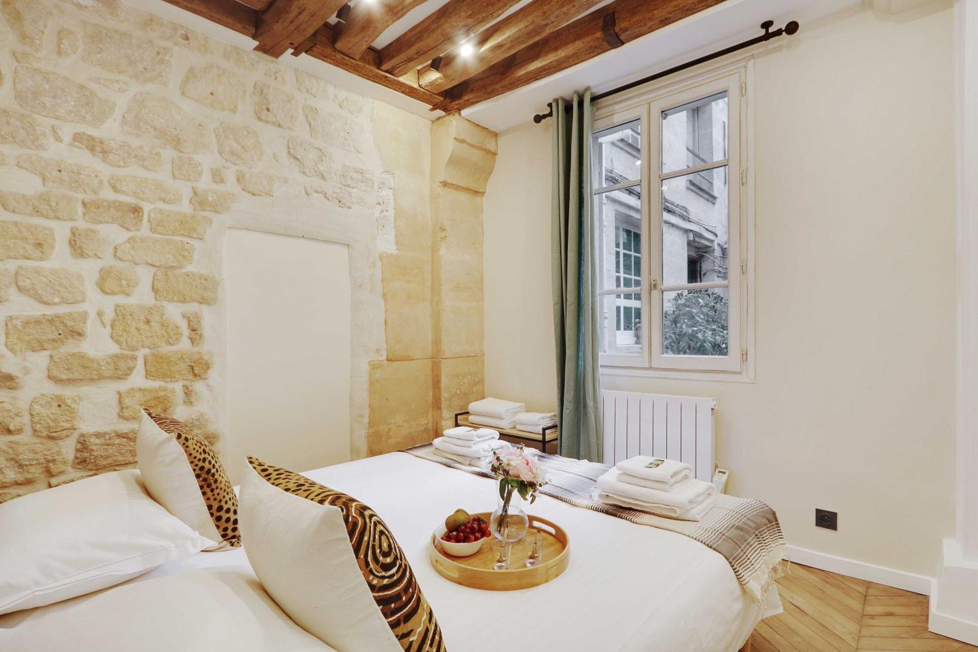 Authentic Apartment - 1Br-4P - Le Marais Paris Eksteriør bilde
